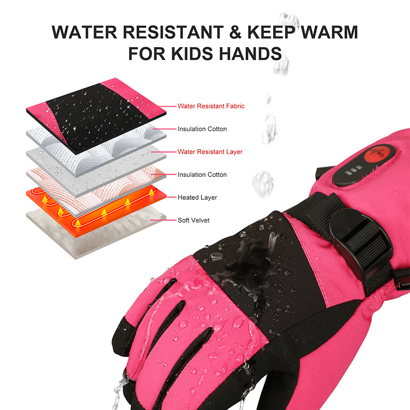 2026 Heated Gloves Kids Childr - Heated Gloves Electric review and price