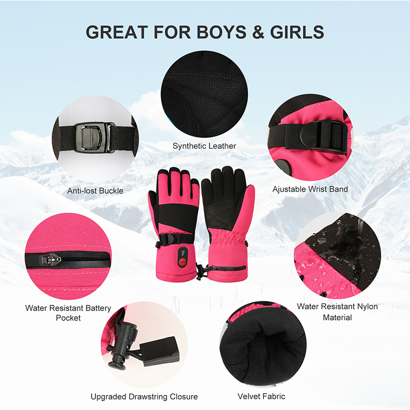 2026 Heated Gloves Kids Childr - Heated Gloves Electric review and price