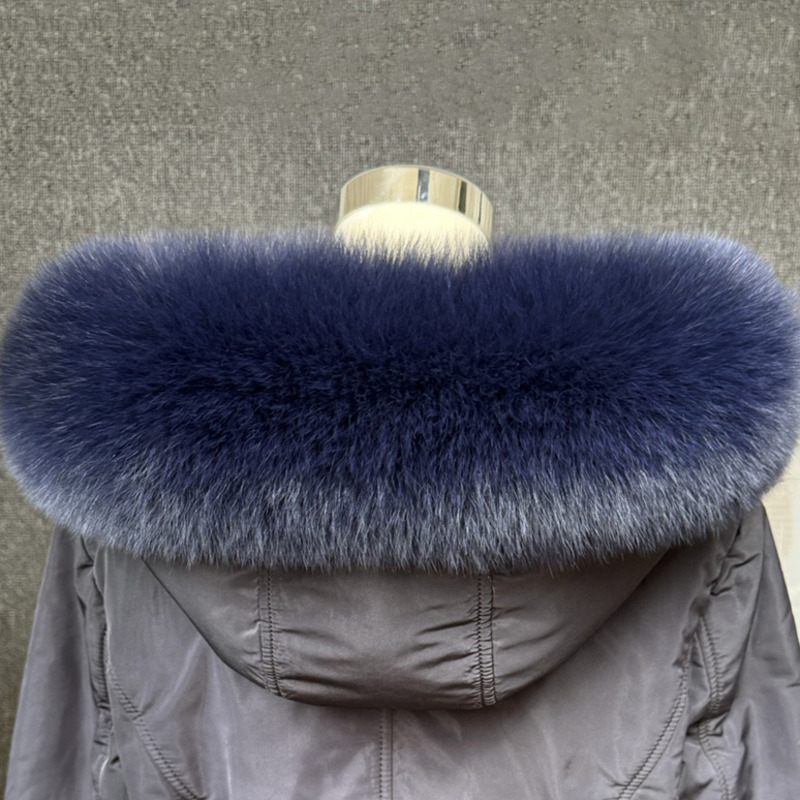Real Fox Fur Collar Women Univ - Winter Clothing Pk review and price