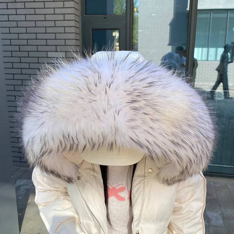 Raccoon Fur Collars For Jacket - Winter Clothing Pk review and price