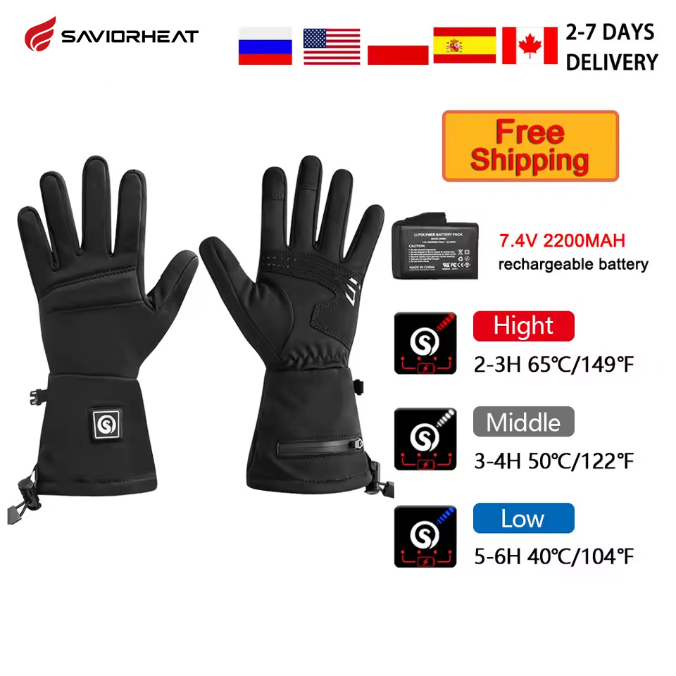 Snow Deer S18 Winter Heated Gl - Heated Gloves Electric review and price