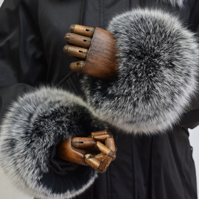 Fox Fur Cuffs For Women Whole  - Winter Clothing Pk review and price