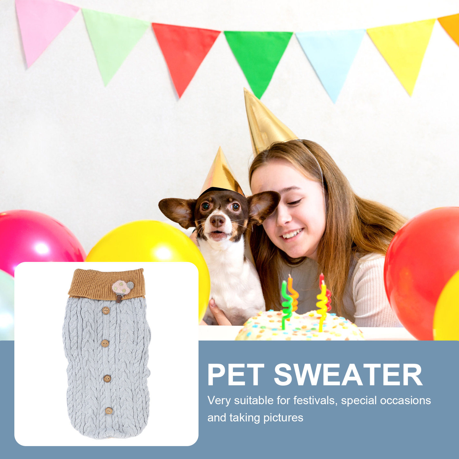 1Pcs Pet Sweater Winter Knitwe - Winter Clothing Gift Ideas review and price