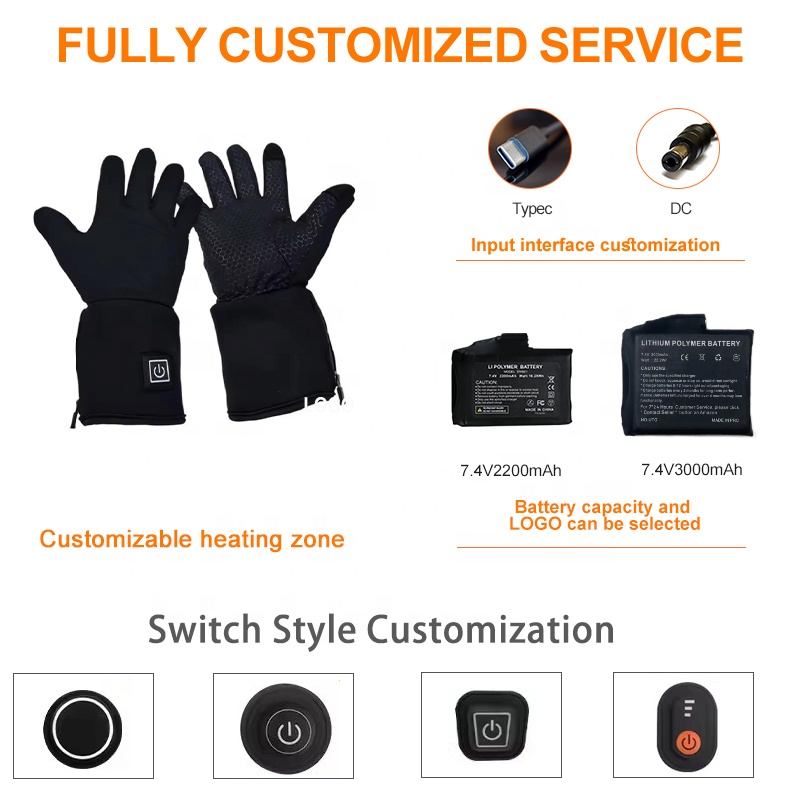 2026 Factory Wholesale Winter  - Heated Gloves Electric review and price