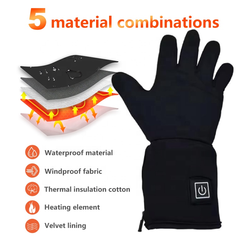 2026 Factory Wholesale Winter  - Heated Gloves Electric review and price