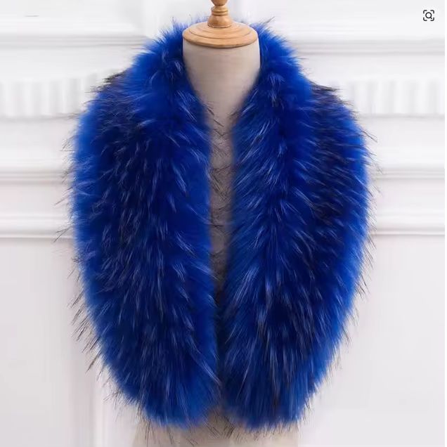 Natural Fur Collar Real Raccoo - Winter Clothing Pk review and price