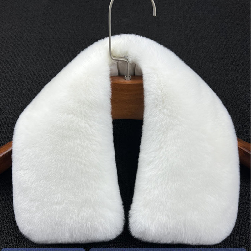 100% Rex Rabbit Fur Collar Men - Winter Clothing Pk review and price